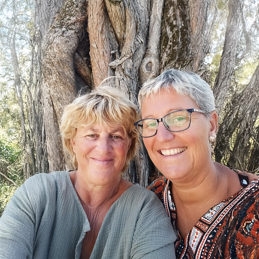 portrait d'Esther et Maryline